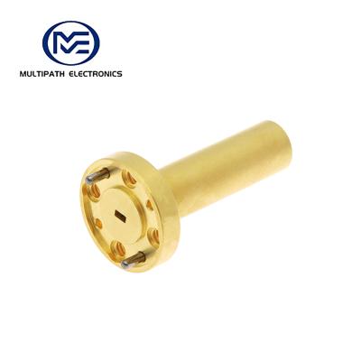 WR10 (BJ900) Waveguide Matched Termination, ME-WT-WR10 73.8-110 GHz, 0.5 W, FUGP900 Flange, Round