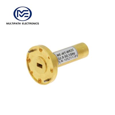WR22 (BJ400) Waveguide Matched Termination, ME-WT-WR22 32.9-50.1 GHz, 0.5 W, FUGP400 Flange, Round