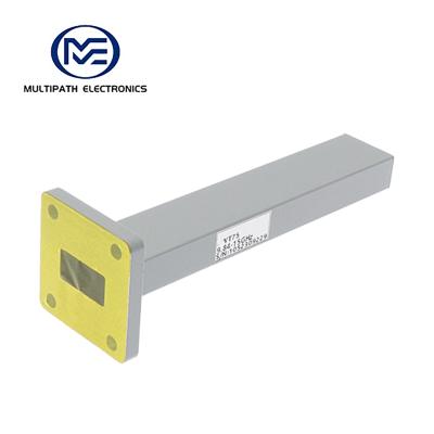 WR75 (BJ120) Waveguide Matched Termination, ME-WT-WR75 9.84-15.0 GHz, 2 W, UBR120 Flange, Rectangular