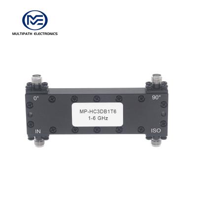 SMA 90° 3dB Hybrid Coupler, MP-HC3DB1T6 1 - 6GHz, 50W